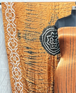 Rust & black Modal Silk Tie & Dye Bandhani Dupatta 3 Piece Suits