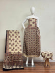 Havi Pure Modal Silk Ajrakh Natural Dye 3-Piece Suit