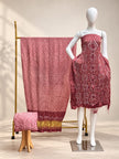 Premium Fancy Design Modal Silk 3-Piece Suit with Tissue Pallu - The Ajrakh Studio