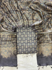Handloom Pure Tussar Silk Ajrakh Natural Dye 2-Piece Suit Set – Exclusive Collection