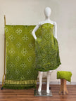 Premium Modal Silk Shaded Bandhani Fancy 3-Piece Suit 124 - The Ajrakh Studio