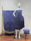 Premium Modal Silk Shaded Bandhani Fancy 3-Piece Suit 143 - The Ajrakh Studio