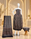 Havi Pure Modal Silk Ajrakh Natural Dye 3-Piece Suit 011