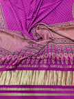 Premium Ajrakh Hand Block Print Modal Silk 3-Piece Suit Set with Zari Pallu Dupatta