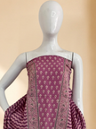 Premium Ajrakh Hand Block Print Modal Silk 3-Piece Suit Set with Zari Pallu Dupatta