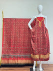 Premium Modal Silk Nakshi Zari Top & Dupatta 2-Piece Set 12 - The Ajrakh Studio