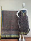 Premium Modal Silk Nakshi Zari Top & Dupatta 2-Piece Set 11 - The Ajrakh Studio