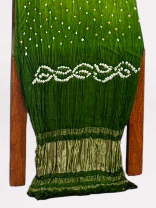 Premium Modal Silk Bandhani 3 Piece Dress Material