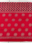 Premium Ajrakh Hand Block Print Modal Silk 3-Piece Suit Set with Zari Pallu Dupatta