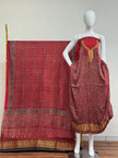 Premium Modal Silk Nakshi Zari Top & Dupatta 2-Piece Set 16 - The Ajrakh Studio