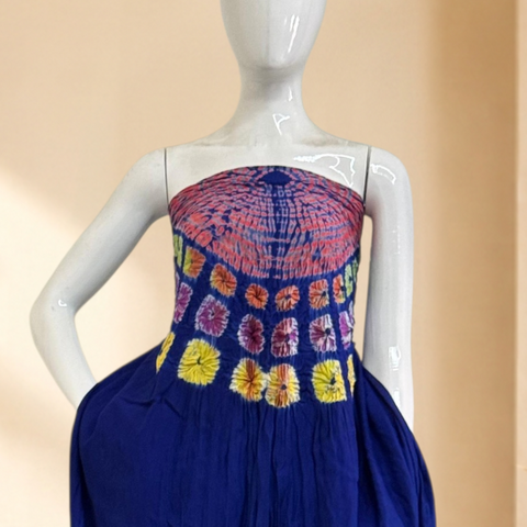 Premium Modal Silk Shibori & Bandhani 3 Piece Suit Set with Zari Pallu Dupatta | Women's Unstitched Dress Material