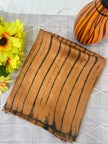 Rust & Black Modal Silk Tie & Dye Bandhani Dupatta 3 Piece Suits