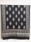 Ajrakh Modal Silk Natural Dye Dupatta with Tassels 33 - The Ajrakh Studio