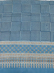 Premium Ajrakh Hand Block Print Modal Silk 3-Piece Suit Set with Zari Pallu Dupatta
