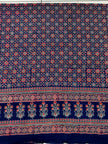 Premium Ajrakh Hand Block Print Modal Silk 3-Piece Suit Set with Zari Pallu Dupatta