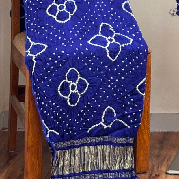 Premium Modal Silk Bandhani 3 Piece Dress Material