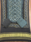 Premium Multi-Color Bandhej Zari Pallu 3-Piece Suit 12 - The Ajrakh Studio