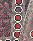TAS Auto Crop Upper - Premium Ajrakh Chanderi 2-Piece Suit Set 150