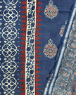TAS Auto Crop Upper - Premium Ajrakh Chanderi 2-Piece Suit Set 152