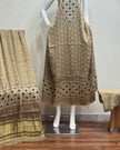 TAS Auto Crop Lower - Havi Modal Silk Ajrakh Neptol Dye Discharge Print Panel Suit 12