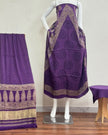 TAS Auto Crop Lower - Havi Modal Silk Ajrakh Neptol Dye Discharge Print Panel Suit 13