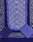 TAS Auto Crop Upper - Premium Multi-Color Bandhej Zari Pallu 3-Piece Suit 02