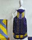 TAS Auto Crop Upper - Premium Modal Silk Shibori Multi-Color Bandhej 3-Piece Suit 02