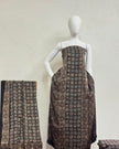 TAS Auto Crop Upper - Havi Pure Modal Silk Ajrakh Natural Dye 3-Piece Suit 18