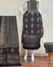 TAS Auto Crop Lower - Havi Pure Modal Silk Ajrakh Natural Dye 3-Piece Suit 23