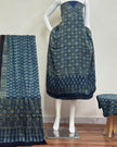 TAS Auto Crop Lower - Havi Pure Modal Silk Ajrakh Natural Dye 3-Piece Suit 24