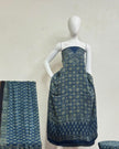 TAS Auto Crop Upper - Havi Pure Modal Silk Ajrakh Natural Dye 3-Piece Suit 24