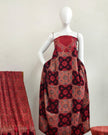 TAS Auto Crop Upper - Havi Pure Modal Silk Ajrakh Natural Dye Zari Pallu Suit 13