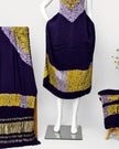 TAS Auto Crop Lower - Modal Silk Multi Shibori Neck Daman Patta Zari Pallu Suit 08
