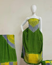 TAS Auto Crop Upper - Modal Silk Multi Shibori Neck Daman Patta Zari Pallu Suit 09