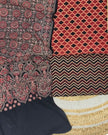 TAS Auto Crop Lower - Pure Cotton Ajrakh Screen Print Natural Dye 3-Piece Suit 14