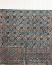 TAS Auto Crop Upper - Ajrakh Modal Silk Natural Dye Dupatta with Tassels 05
