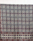 TAS Auto Crop Upper - Ajrakh Modal Silk Natural Dye Dupatta with Tassels 07