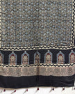 TAS Auto Crop Lower - Ajrakh Modal Silk Natural Dye Dupatta with Tassels 14