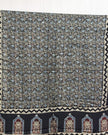 TAS Auto Crop Upper - Ajrakh Modal Silk Natural Dye Dupatta with Tassels 14