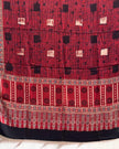 TAS Auto Crop Lower - Ajrakh Modal Silk Natural Dye Dupatta with Tassels 17