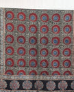 TAS Auto Crop Upper - Ajrakh Modal Silk Natural Dye Dupatta with Tassels 19