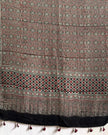 TAS Auto Crop Lower - Ajrakh Modal Silk Natural Dye Dupatta with Tassels 21