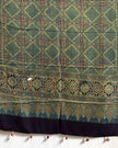 TAS Auto Crop Lower - Ajrakh Modal Silk Natural Dye Dupatta with Tassels 22