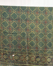 TAS Auto Crop Upper - Ajrakh Modal Silk Natural Dye Dupatta with Tassels 22