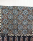 TAS Auto Crop Upper - Ajrakh Modal Silk Natural Dye Dupatta with Tassels 26