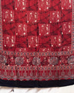 TAS Auto Crop Lower - Ajrakh Modal Silk Natural Dye Dupatta with Tassels 28