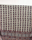 TAS Auto Crop Upper - Ajrakh Modal Silk Natural Dye Dupatta with Tassels 38