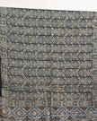 TAS Auto Crop Upper - Ajrakh Modal Silk Natural Dye Dupatta with Tassels 40