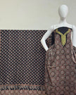 TAS Auto Crop Upper - Premium Modal Silk Nakshi Zari Top & Dupatta 2-Piece Set 04