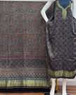 TAS Auto Crop Lower - Premium Modal Silk Nakshi Zari Top & Dupatta 2-Piece Set 11